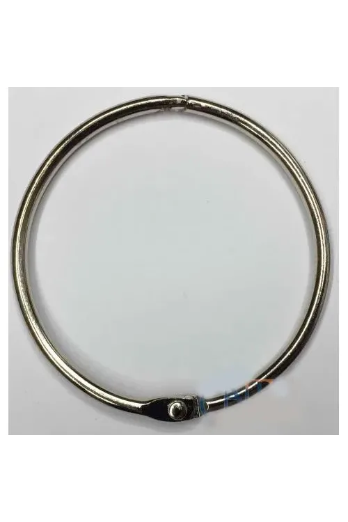 Kilitli Yuvarlak Halka, 5cm - 100 Adet