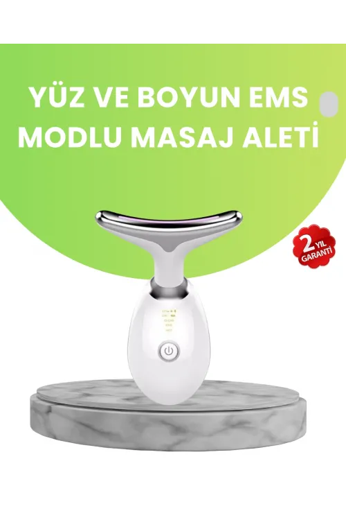 Kırışıklık Azaltıcı Led Işık Cilt Bakım Aleti 7 Renk