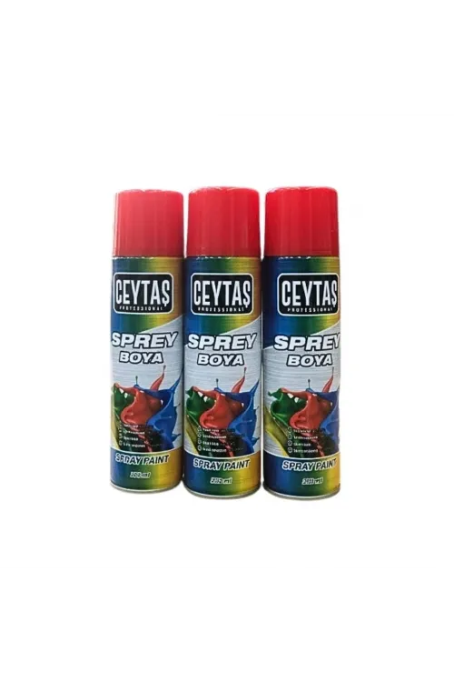 Kırmızı Sprey Boya 200 ml