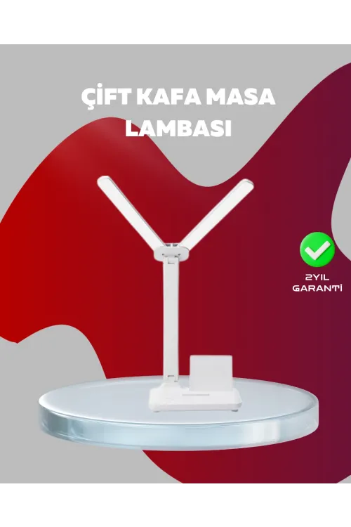 Kısılabilir Led Masa Lambası – Kalemlik, Telefon Standı Ve Okuma Işığı Bir Arada