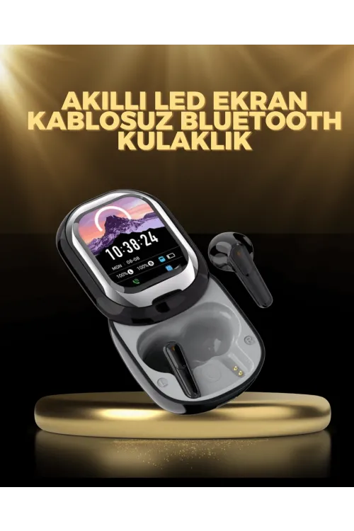 Kişiselleştirilebilir Led Ekranlı Bluetooth Kulaklık – Oyun & Müzik Modlu