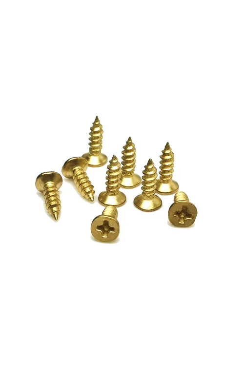 Klips, Menteşe, Ayak, Ağaç, Sunta Vidası 2,2x7,5mm - Sarı 1000 Adet