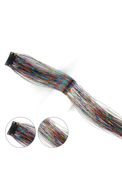 Klipsli Hair Tinsel Saç Simi - HTK01