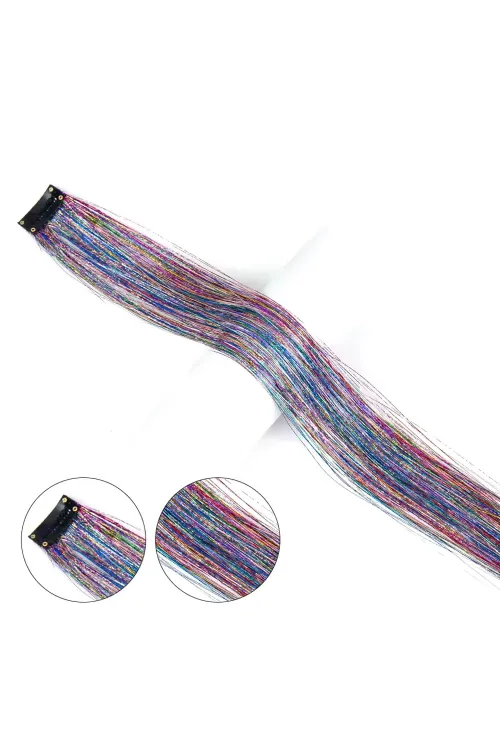 Klipsli Hair Tinsel Saç Simi - HTK03