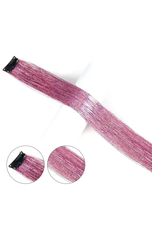 Klipsli Hair Tinsel Saç Simi - HTK07