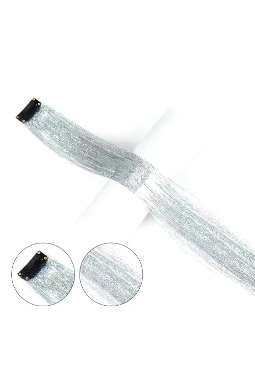 Klipsli Hair Tinsel Saç Simi - HTK11