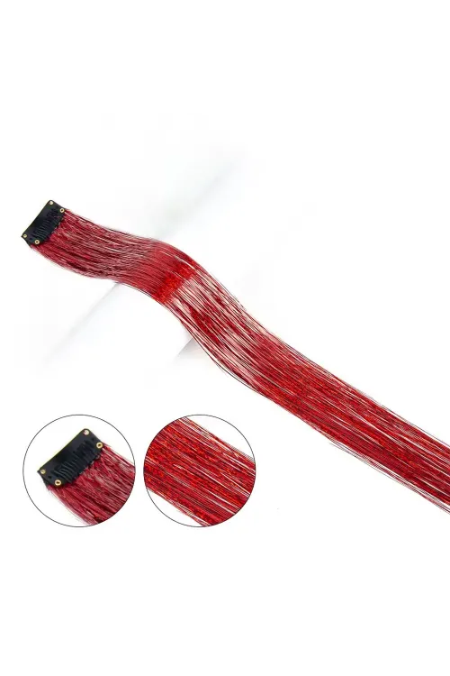 Klipsli Hair Tinsel Saç Simi - HTK14