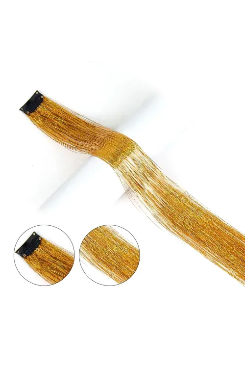 Klipsli Hair Tinsel Saç Simi - HTK15