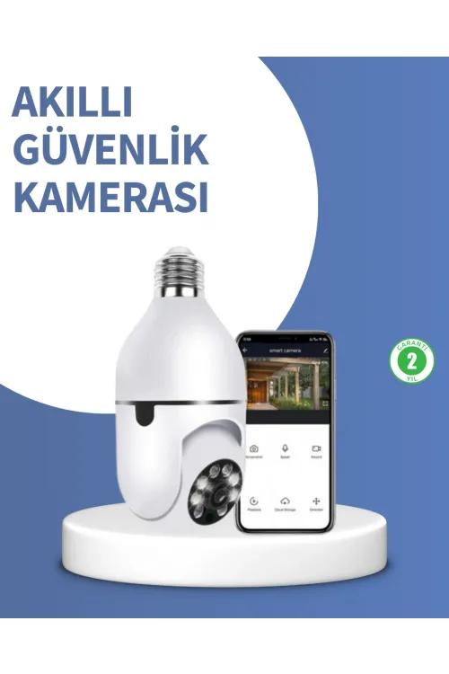 Kompakt Tasarımlı Gece Görüşlü Kablosuz Kamera