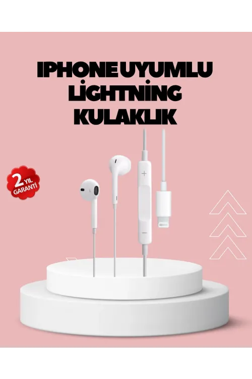 Konforlu Ergonomik Kare Tasarımlı Müzik Ve Çağrı Kulaklığı