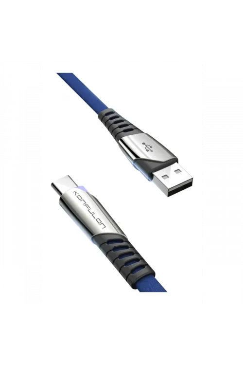 Konfulon DC18 Type-C Kablo 1M 5A - Mavi