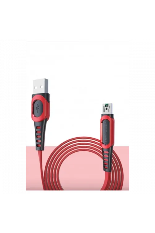 Konfulon DC24 Micro USB Kablo 1.2M 4A - Kırmızı