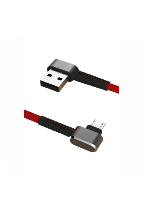 Konfulon S73 Micro USB Kablo 1M 2.1A - Kırmızı