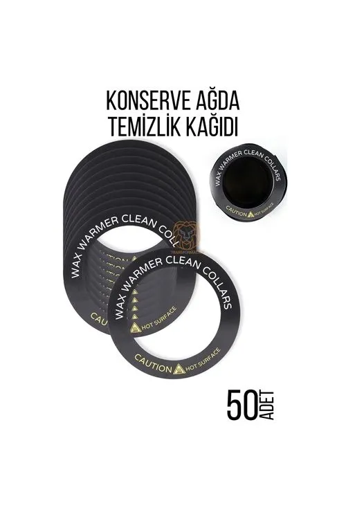 Konserve Ağda Koruyucu Karton Temizlik Kağıdı 50 Adet