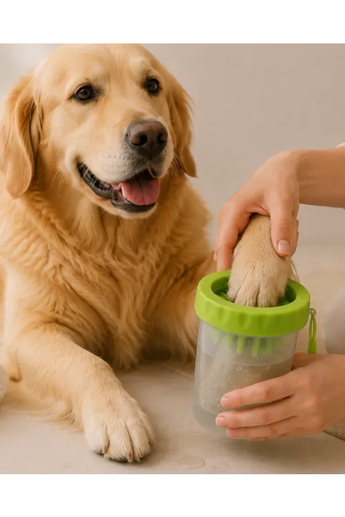 Köpek Ayak Yıkama