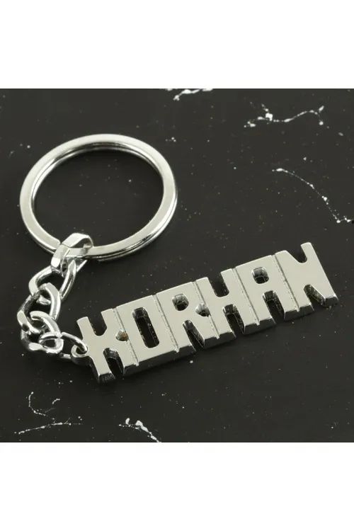 Korhan İsimli Anahtarlık