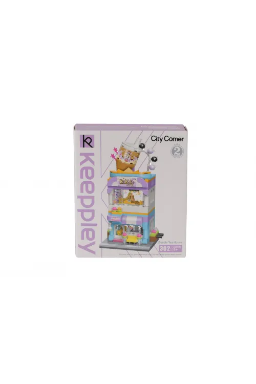 KP0108 KEEPPLEY BUBBLE TEA KAFE 302 PARÇA BLOCK OYUNCAK