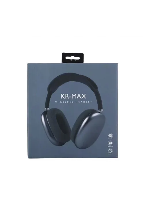 Kr Max Bt Kablosuz Kulaklık - Siyah
