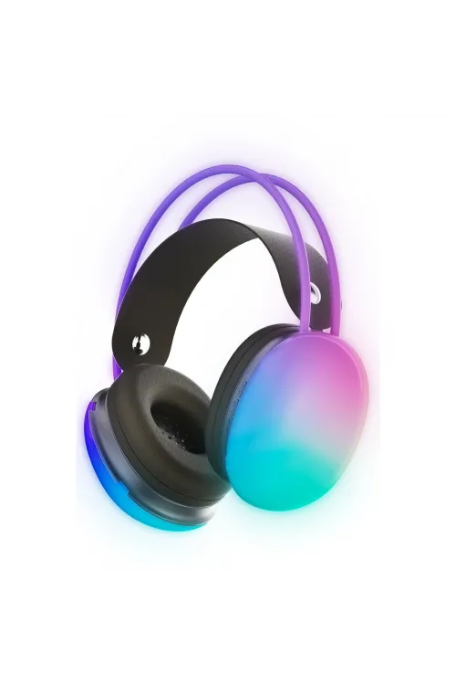 Krh1 Rgb Kafaüstü Kablosuz Kulaklık - Gri