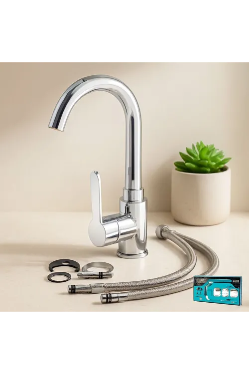Krom Aç-Kapa Lavabo Bataryası KTX-2639
