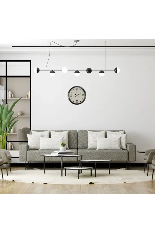 Krom Elegance 40 Cm Metal Duvar Saati