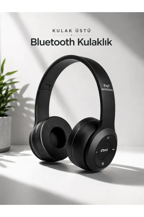 Kulak İçi Kablosuz Bluetooth Kulaklık Ekstra Bass Ve Çok Yönlü Kullanım