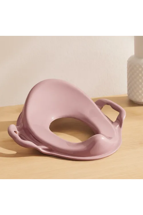 Kulplu Çocuk Klozet Adaptörü - Pembe