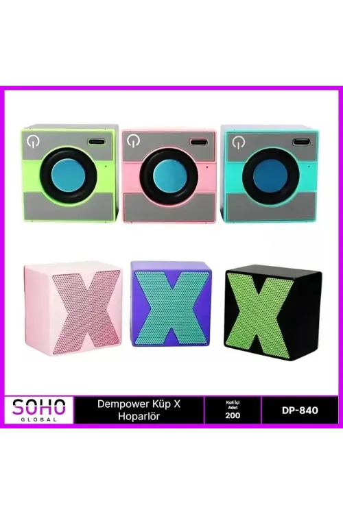 Küp X Mini Hoparlör