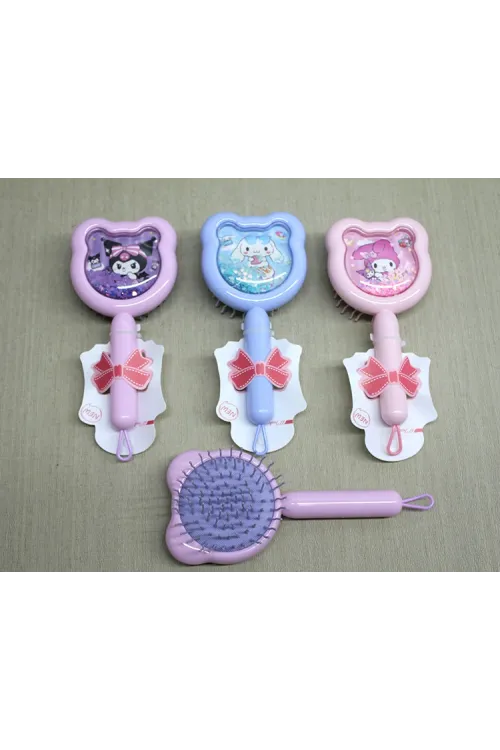 Kuromi, My Melody, Cinnamon Saç Tarağı