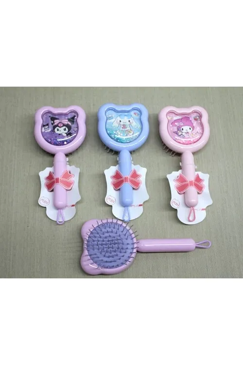 Kuromi, My Melody, Cinnamon Saç Tarağı