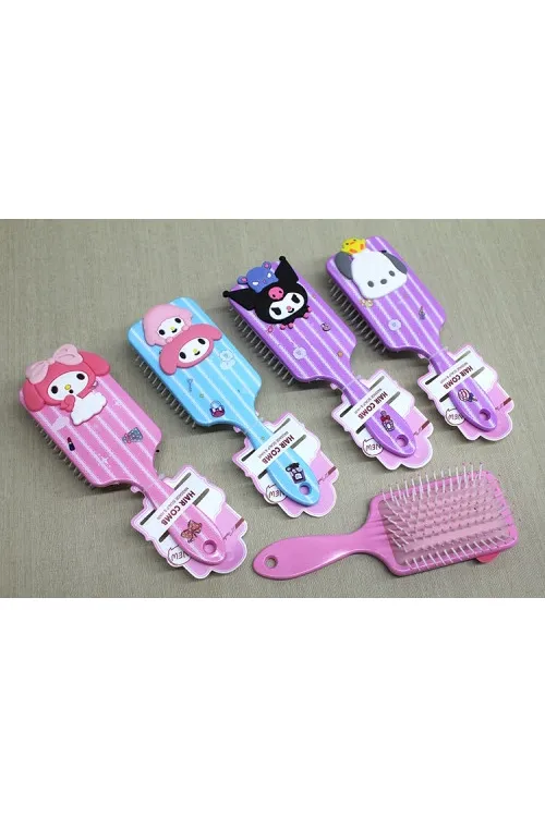 Kuromi,Hello Kitty,Cinnamon,My Melody Saç Tarağı