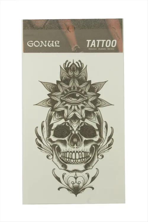 Kuru Kafa Tattoo Dövme Sticker