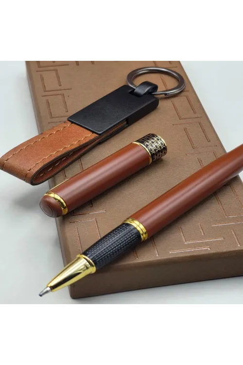 Kutulu Kalem Anahtarlık Set