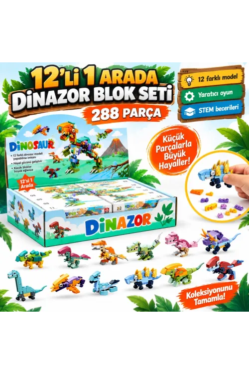 KZL-SM195B Dınazor 12 In 1 - 288 -