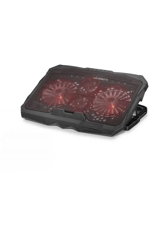 Laptop Soğutucu 4 Fan Led - Siyah HD2008