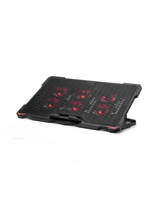 Laptop Soğutucu 6 Fan Led - Siyah HDX4255