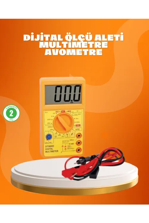 Lcd Ekranlı Dijital Ölçü Aleti Ev Ve Atölye Kullanımı