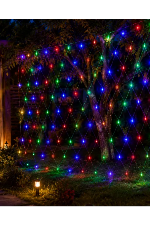 Led File Işık Dekoratif Ağ Led Aydınlatma İç Mekan Balkon Bahçe Süsü
