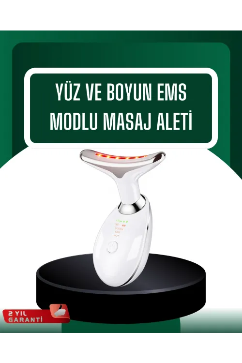 Led Işık Destekli Kırışıklık Karşıtı Yüz Bakım Aleti