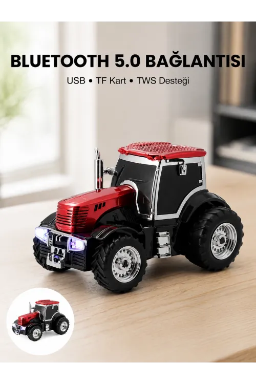 Led Işıklı Kablosuz Bluetooth Hoparlör Güçlü Ses Çıkışı