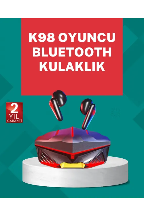 Led Işıklı Kablosuz Gaming Kulaklık Ergonomik Tasarım