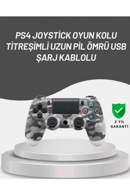 Led Işıklı Oyun Kolu – Durum Göstergeli Şık Tasarım