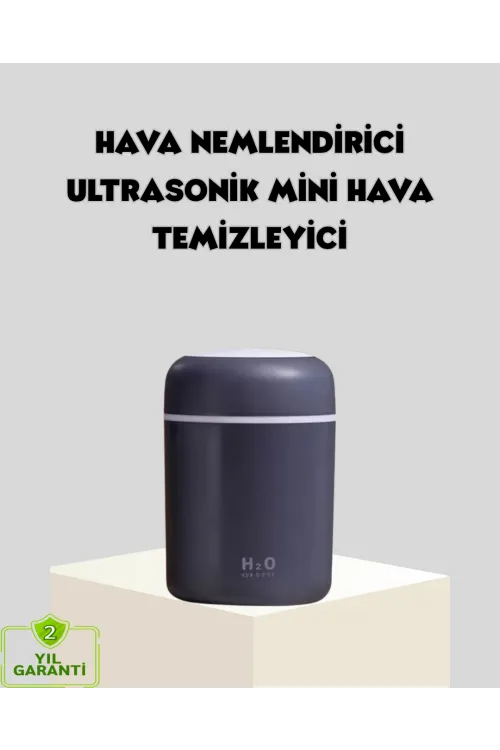 Led Işıklı Usb Nemlendirici – Sürekli Ve Aralıklı Püskürtme Modu