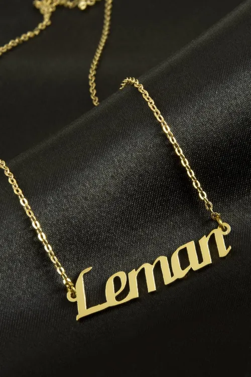 Leman isimli kolye (Kişiye Özel)