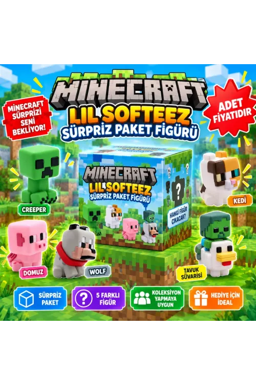 Lil Softeez Sürpriz Paket Figürü (adet fiyatıdır)