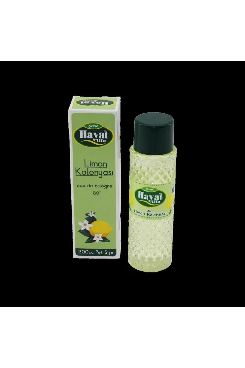 Limon Kolonya Pet Şişe (200cc)
