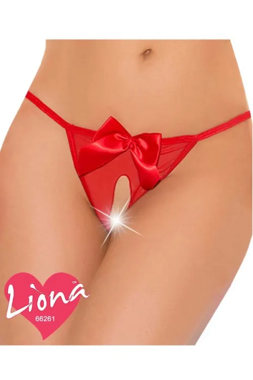 Liona Açık Büyük Beden Seksi Tanga