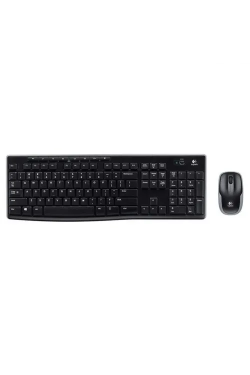Logitech MK270 Kablosuz Klavye Set Mm Q Tr Siyah