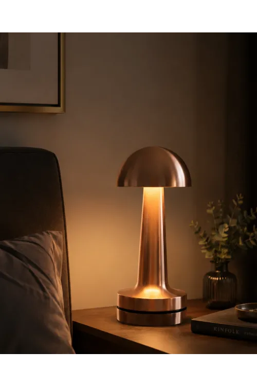 Mantar Masa Lambası Dokunmatik Led Gece Lambası