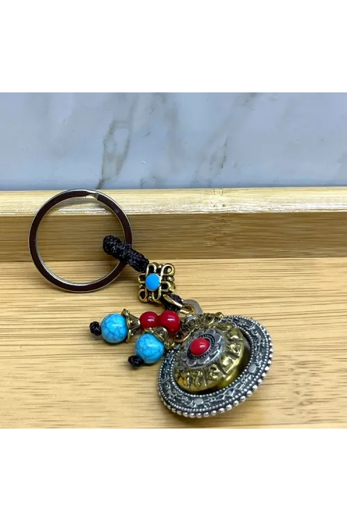 Mantra Çarkı Şans Anahtarlık IEG4465